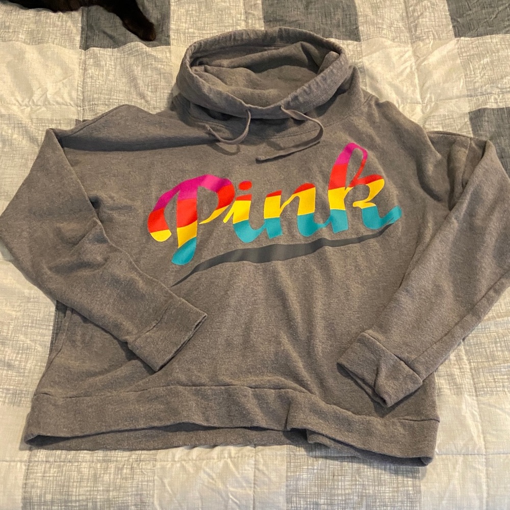 💵Victoria's Secret Pink Cowl Neck Sweatshirt